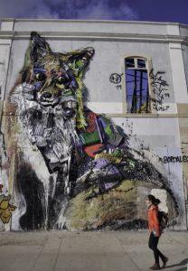 Street art in San Francisco and Lisbon