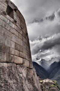 One of Machu Picchu's temples