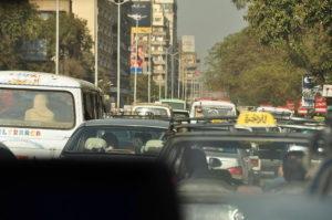 Traffic in Egypt Africa 