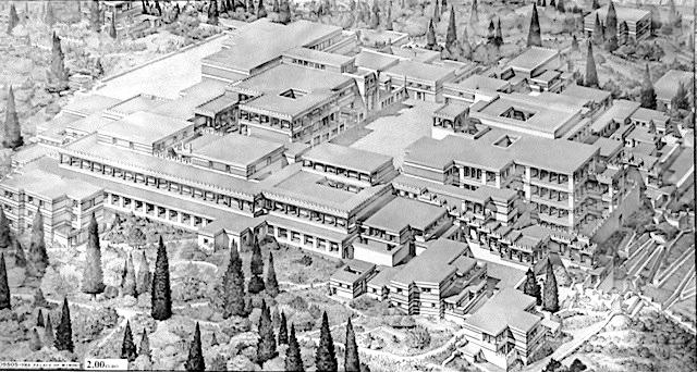 Knossos before it was destroyed