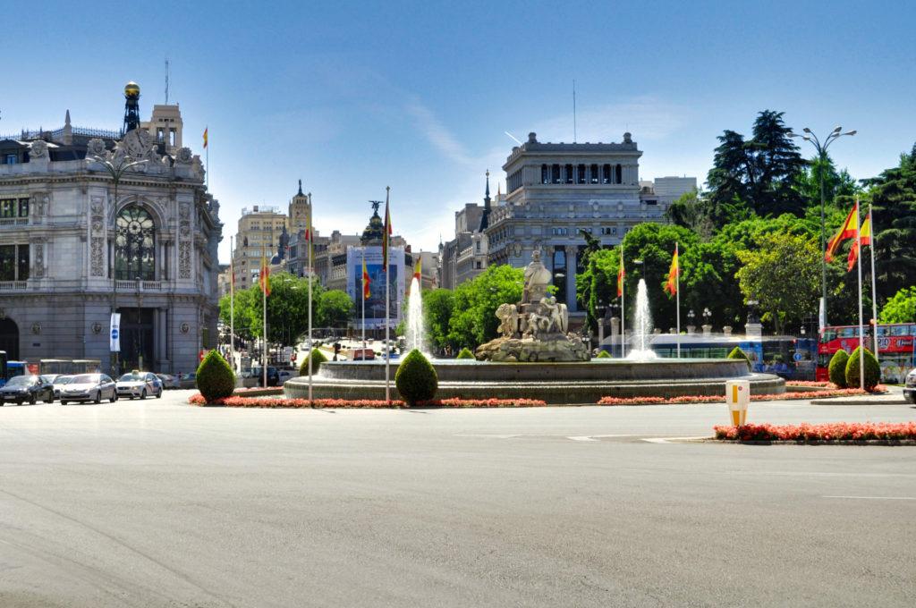 Plaza de Cibeles, Madrid Spain