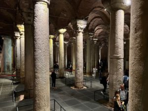 Basillica Cistern is an art gallery